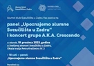 Panel "Upoznajmo alumne Sveučilišta u Zadru" i koncert grupe A.K.A. Crescendo