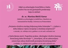 Najava gostujućeg predavanja