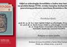 Poziv na predstavljanje časopisa "Archaeologia Adriatica"